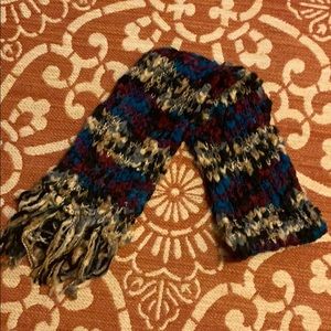 Funky multicolored scarf